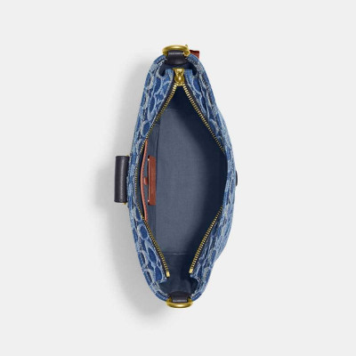 Tali Bucket Bag In Signature - B4/Indigo Midnight Navy Multi