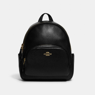 Mini Court Backpack - Gold/Black
