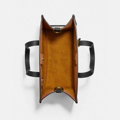 Field Tote 30 With Badge - Brass/Chalk Multi