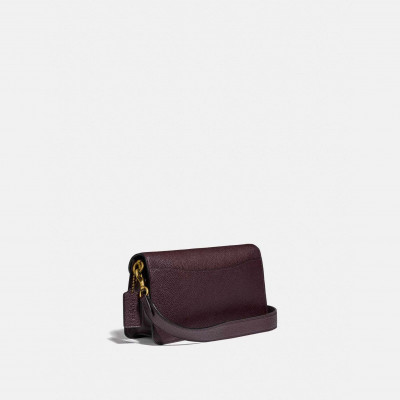 Tabby Shoulder Bag 26 - Brass/Oxblood