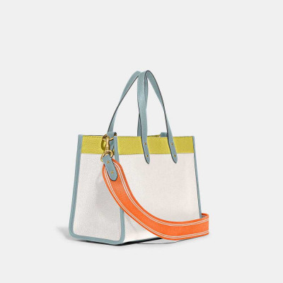 Field Tote 30 With Badge - Chalk/KeyLime/Aqua