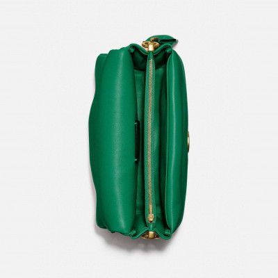 Pillow Tabby Shoulder Bag 26 - Brass/Green