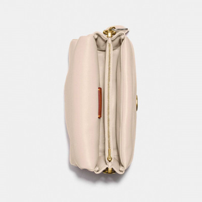 Pillow Tabby Shoulder Bag 26 - Brass/Ivory