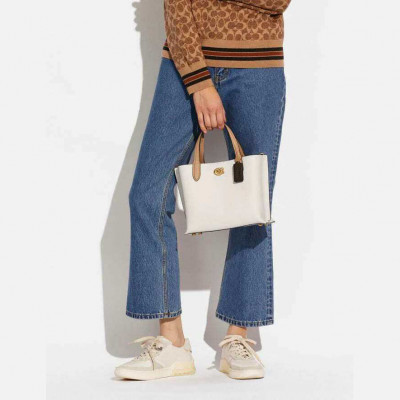 Willow Tote 24 In Colorblock - B4/Chalk Multi
