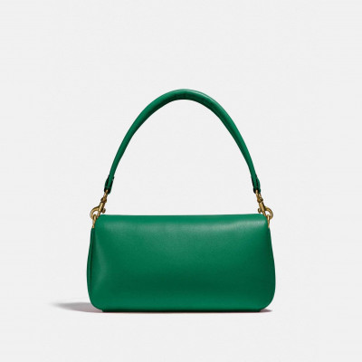 Pillow Tabby Shoulder Bag 26 - Brass/Green