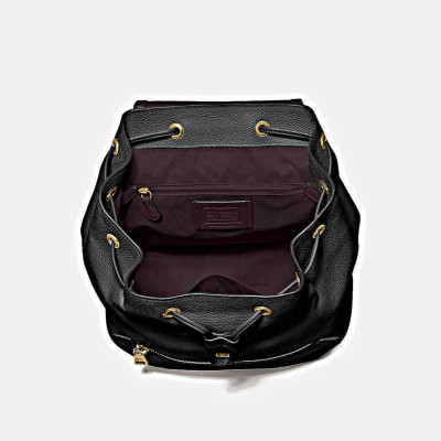 Evie Backpack In Signature Canvas - Black