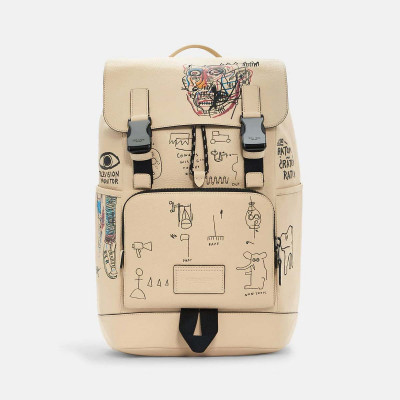 Track Backpack - Ivory Multi