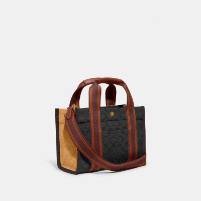 Spin Tote 27 In Signature Jacquard - B4/Black Multi