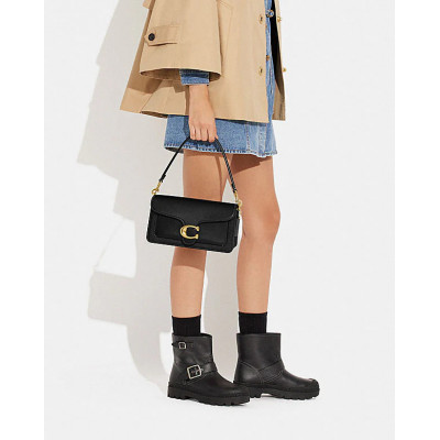Tabby Shoulder Bag 26 - Brass/Black