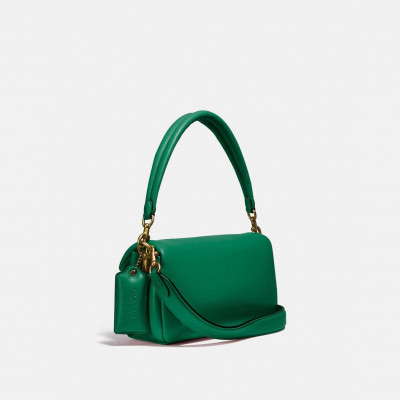 Pillow Tabby Shoulder Bag 26 - Brass/Green