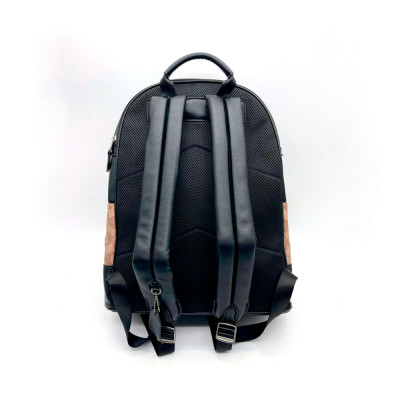 Snoopy Court Backpack In Signature Canvas With Patches – Im/Khaki Multi