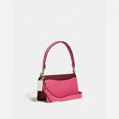 Tabby Shoulder Bag in Colorblock - B4/Confetti Multi
