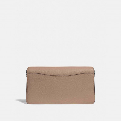Tabby Shoulder Bag 26 - Light Antique Nickel/Taupe