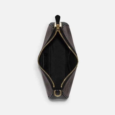 Teri Shoulder Bag In Signature Canvas - Black