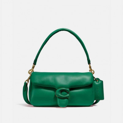 Pillow Tabby Shoulder Bag 26 - Brass/Green