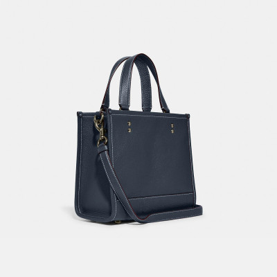 X Peanuts Dempsey Tote 22 With Snoopy Ski Motif - Gunmetal/Denim Multi