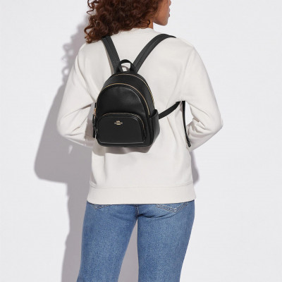 Mini Court Backpack - Gold/Black