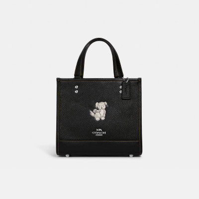 Dempsey Tote 22 With Happy Dog - Silver/Black Multi