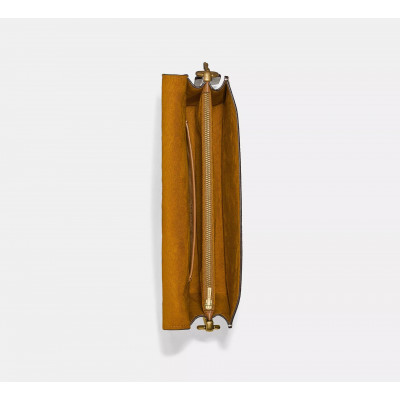 Tabby Shoulder Bag 26 - Brass/Chalk