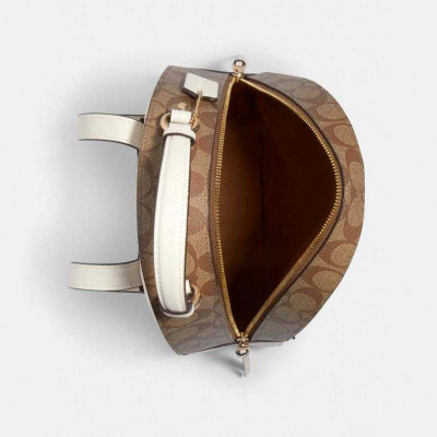 Jordyn Backpack - Chalk White/Tan