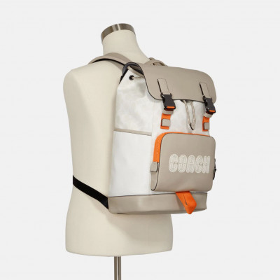 Track Backpack - Chalk Bone Multi