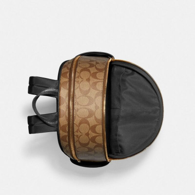 Court Backpack In Signature Canvas – Im/Khaki/Black