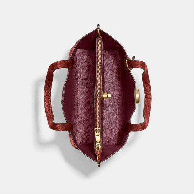 Willow Tote 24 In Colorblock - B4/Coral