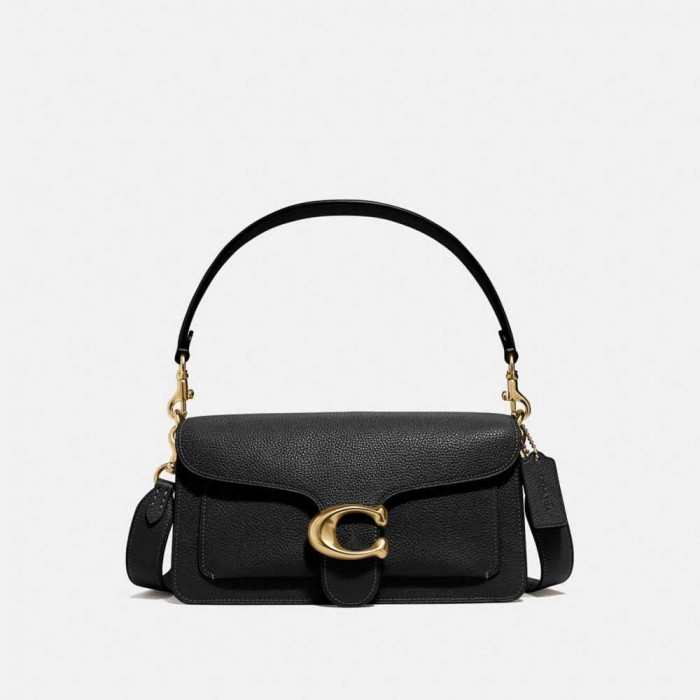 Tabby Shoulder Bag 26 - Brass/Black