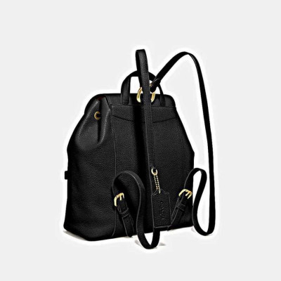 Evie Backpack In Signature Canvas - Black