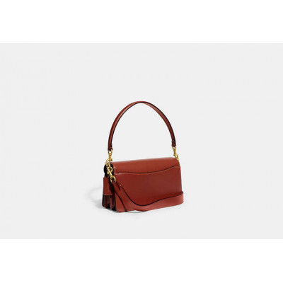 Tabby Shoulder Bag 26 In Signature Canvas - Brass/Tan/Rust