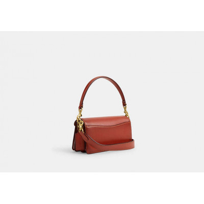 Tabby Shoulder Bag 20 In Signature Canvas - Brass/Tan/Rust
