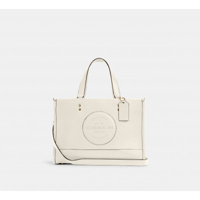 Dempsey Carryall Bag With Patch - Gold/Chalk