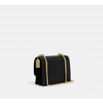 Klare Crossbody Bag In Micro Signature Canvas - Gold/Khaki/Black