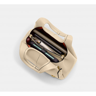 Lana Shoulder Bag 23 - Brass/Ivory