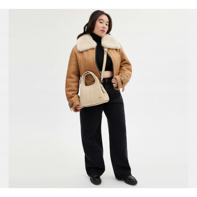 Lana Shoulder Bag 23 - Brass/Ivory