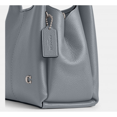 Lana Shoulder Bag 23 - Silver/Grey Blue